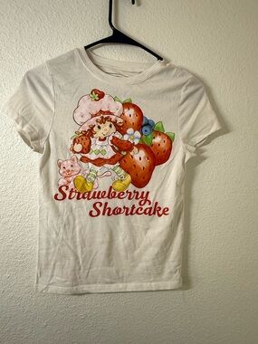Strawberry Shortcake White Graphic Tee
